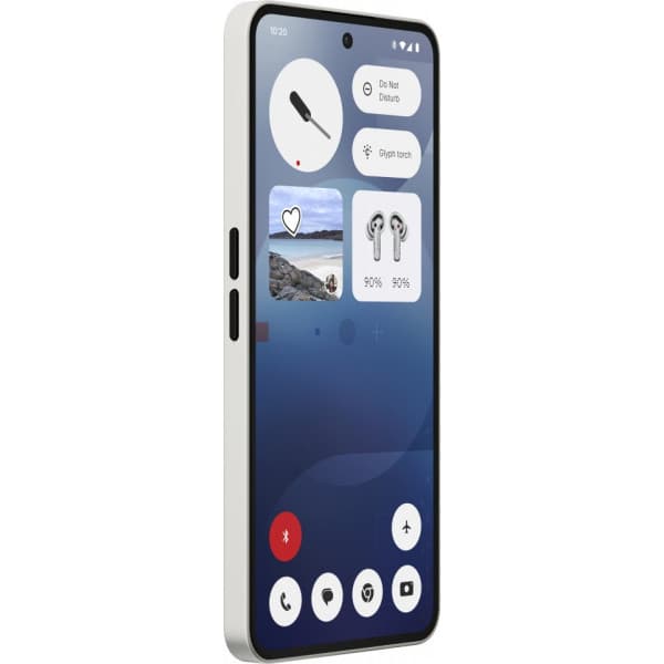 Nothing Phone (3a) mobil, 256/12 GB, vit