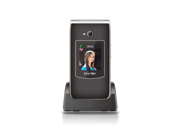 Beafon SL645 LTE, isonäppäiminen flip-matkapuhelin, musta