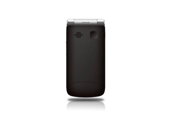 Beafon SL645 LTE, isonäppäiminen flip-matkapuhelin, musta