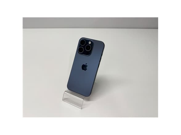 Apple REFURBISHED | iPhone 15 Pro | Blue Titanium | 128GB | Grade C