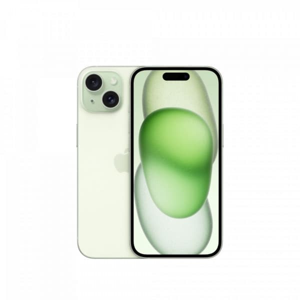 Apple iPhone 15 128 GB -telefon, grön (MTP53) Grön