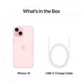Miniatyrbild 7 av 8: Apple iPhone 15 256 GB telefon, rosa (MTP73)
