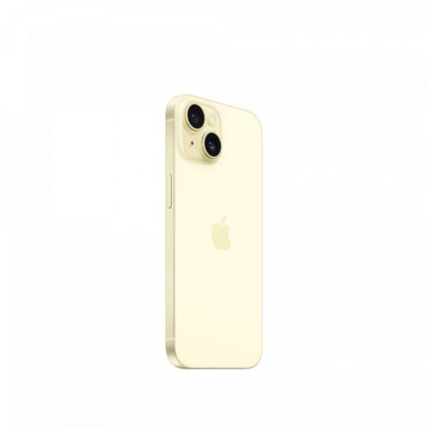 Apple iPhone 15 128 GB -telefon, gul (MTP23)