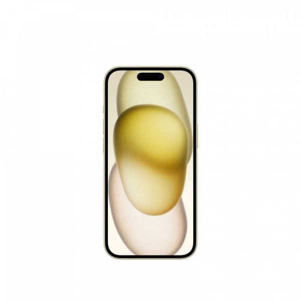 Apple iPhone 15 128 GB -telefon, gul (MTP23)