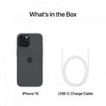 Miniatyrbild 7 av 8: Apple iPhone 15 512 GB-telefon, svart (MTPC3)