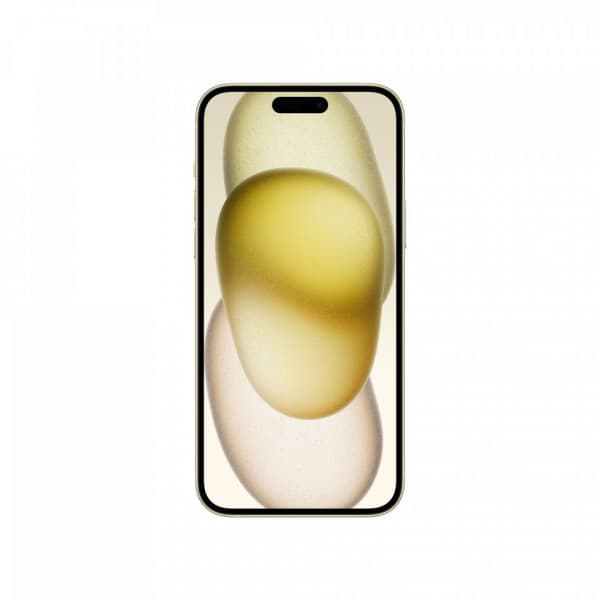 Apple iPhone 15 Plus 256 GB-telefon, gul (MU1D3)
