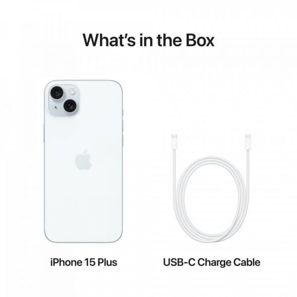 Apple iPhone 15 Plus 512 GB -telefon, blå (MU1P3)