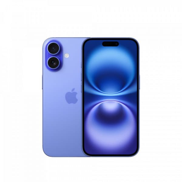 Apple iPhone 16 256 GB -telefon, ultramarin (MYEH3)