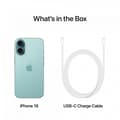 Pikkukuva 10 / 10: Apple iPhone 16 512 Gt -puhelin, sinivihreä (MYEU3)