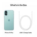 Miniatyrbild 10 av 10: Apple iPhone 16 Plus 128 GB -telefon, blågrön (MXVY3)