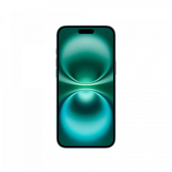 Apple iPhone 16 Plus 128 GB -telefon, blågrön (MXVY3)