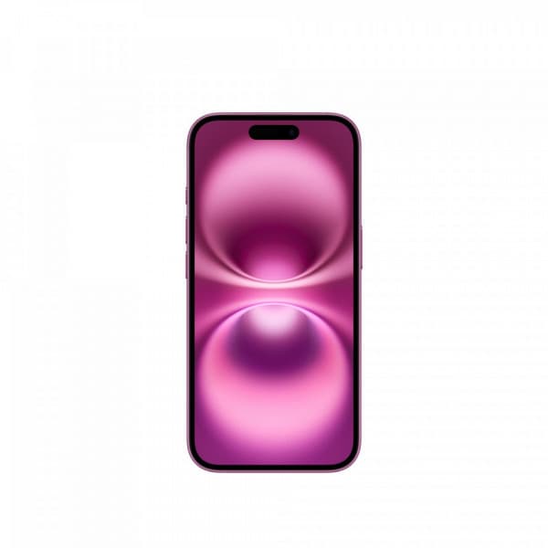 Apple iPhone 16 128 GB-telefon, rosa (MYEA3)