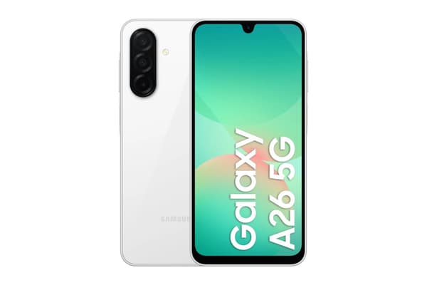 Samsung Galaxy A26 5G, 17 cm (6.7"), 8 GB, 256 GB, 50 MP, Android 15, White