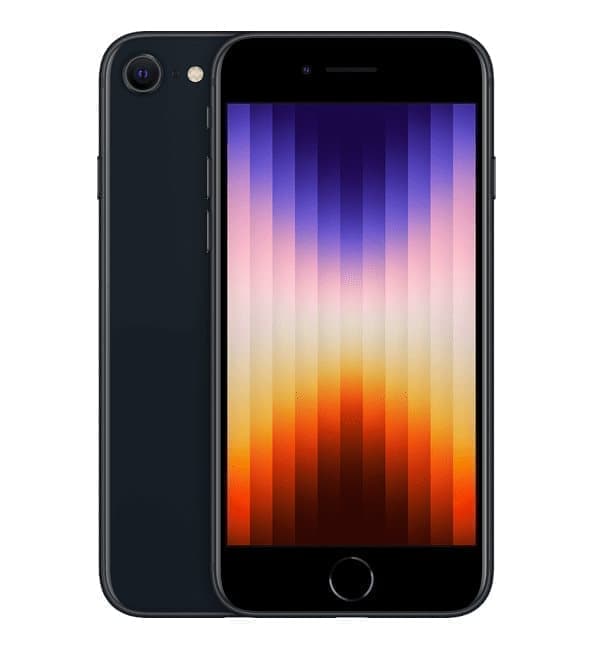 Apple iPhone SE 2022 (3nd Generation) 64GB Black Grade A+ (Refurbished)