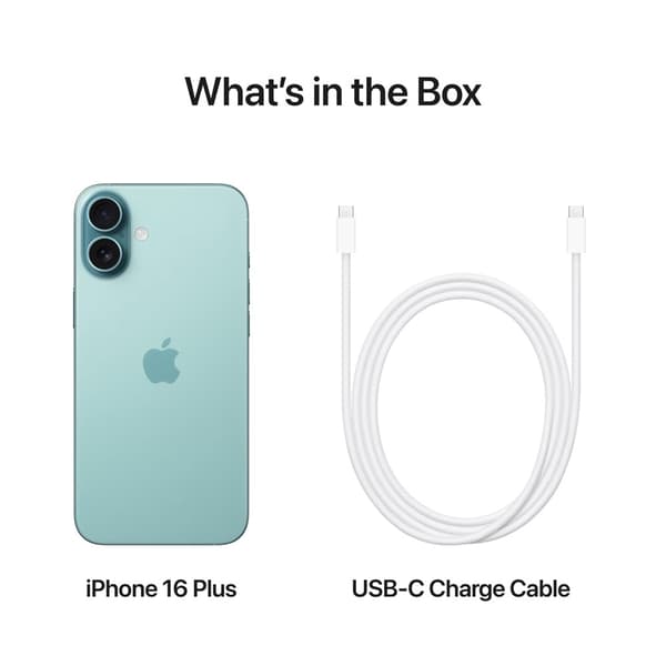 Apple iPhone 16 Plus 5G 128GB Smartphone - Teal