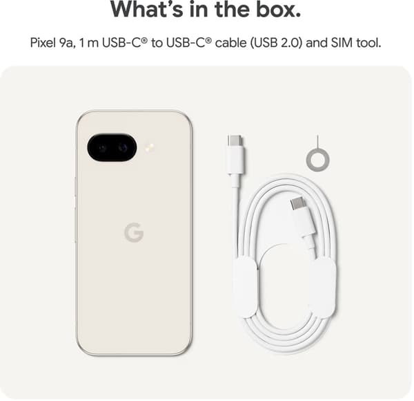 Google Pixel 9a 5G Smartphone 8/128GB - Porcelain