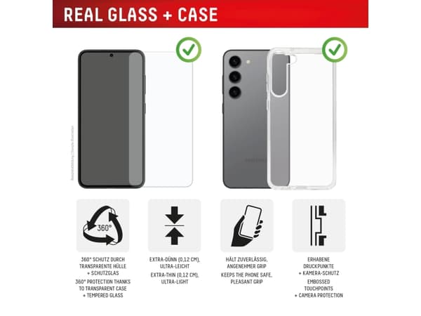 Displex 02081, Samsung, Galaxy A56, Torr applicering, Slagtålig, Reptålig, Dammresistent, Transparent, 1 styck