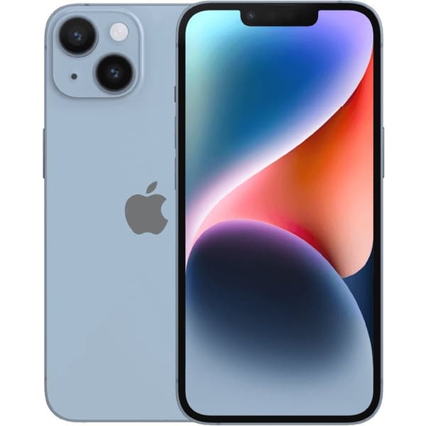 iPhone 14 Blue 256 GB Klass C 100% batteri (refurbished) Blå