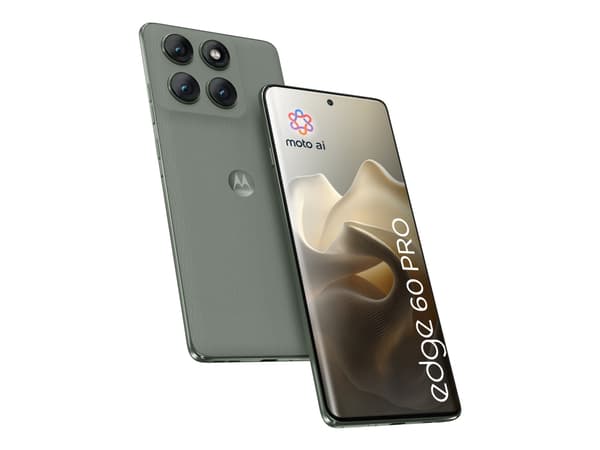 Motorola Edge 60 Pro - Smarttelefon - dobbelt-SIM - RAM 8 GB / Internminne 512 GB - 3x bakkamera - front camera