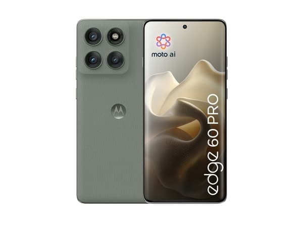 Motorola Edge 60 Pro - Smarttelefon - dobbelt-SIM - RAM 8 GB / Internminne 512 GB - 3x bakkamera - front camera