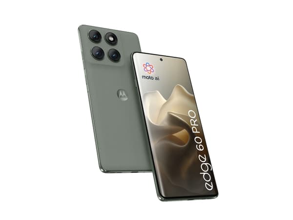 Motorola Edge 60 Pro - Smarttelefon - dobbelt-SIM - RAM 8 GB / Internminne 512 GB - 3x bakkamera - front camera