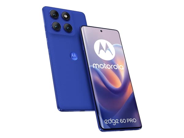 Motorola Edge 60 Pro - Pekskärmsmobil - dual-SIM - RAM 8 GB / Internminne 512 GB - pOLED-skärm - 3 st. bakre kameror - front camera