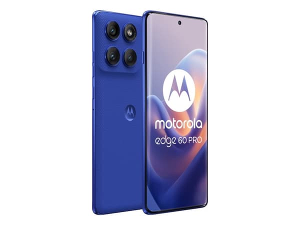 Motorola Edge 60 Pro - Pekskärmsmobil - dual-SIM - RAM 8 GB / Internminne 512 GB - pOLED-skärm - 3 st. bakre kameror - front camera