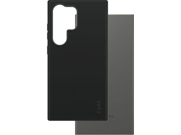 PanzerGlass CARE by Fashionable Case Black Samsung S24 Ultra, Samsung, Samsung - Galaxy S24 Ultra, Torr applicering, Reptålig, Stöttålig, Svart, 1 st