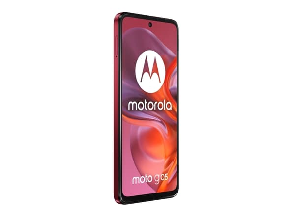 Motorola moto g05, 16,9 cm (6.67"), 4 GB, 256 GB, 50 MP, Android 15, Rød