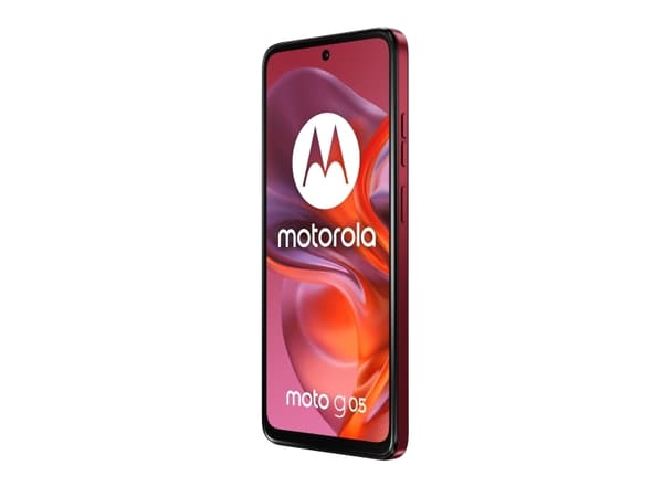 Motorola moto g05, 16,9 cm (6.67"), 4 GB, 256 GB, 50 MP, Android 15, Rød