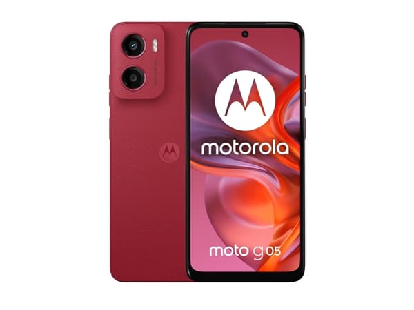Motorola moto g05, 16,9 cm (6.67"), 4 GB, 256 GB, 50 MP, Android 15, Rød