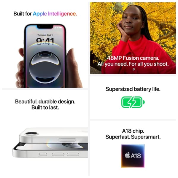 Apple iPhone 16e 256GB Black