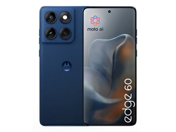 Motorola edge 60, 16,9 cm (6.67"), 12 GB, 256 GB, 50 MP, Android 15, Blå