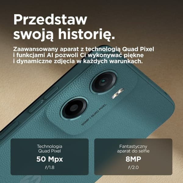 Smartphone Motorola PB6L0033RO 6,67" 4 GB RAM 128 GB Grøn