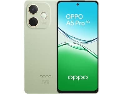OPPO A5 Pro 5G, 16,9 cm (6.67"), 8 GB, 256 GB, 50 MP, Android 15, Grön, Oliv
