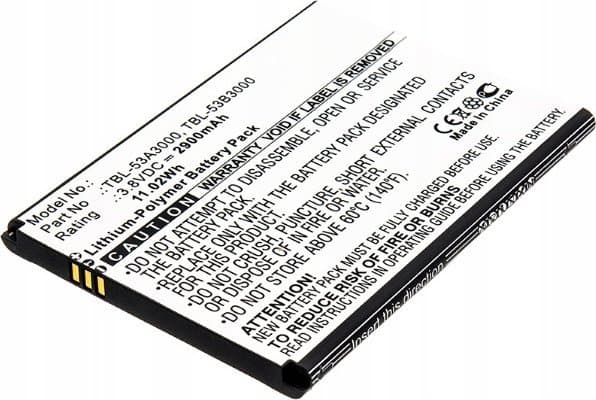 Cameron Sino ladattava akku tyyppi Tbl-53b3000 Tbl-53a3000 Tp-link M7650 / 2900 Mah / Cs-ttr765sl varten