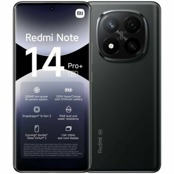 Smartphone Xiaomi MZB0I9OEU 6,67" 8 GB RAM 256 GB Svart Midnight black Svart