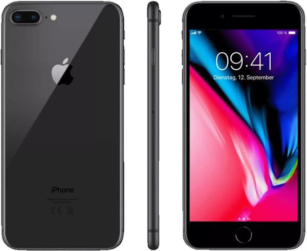 Begagnad iPhone 8 Plus 64GB i Bra skick – Rymdgrå