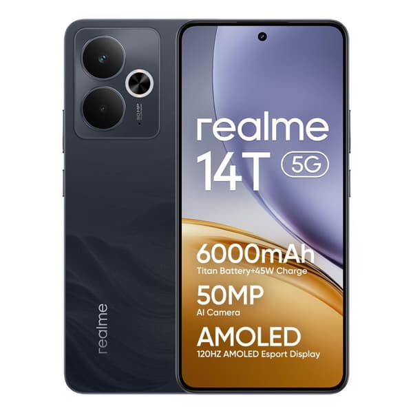 Smartphone Realme 6,67" 8 GB RAM 256 GB Sort