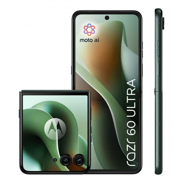 Smartphone Motorola razr 60 ultra Qualcomm Snapdragon 8 Elite 16 GB RAM 512 GB Blå, Grøn
