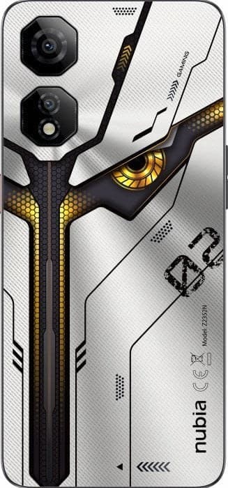 Nubia Focus Pro 5G 17,1 cm (6,72 tum) Dubbelt SIM-kort Android 13 USB Typ-C 8 GB 256 GB 5000 mAh (Frost Silver)