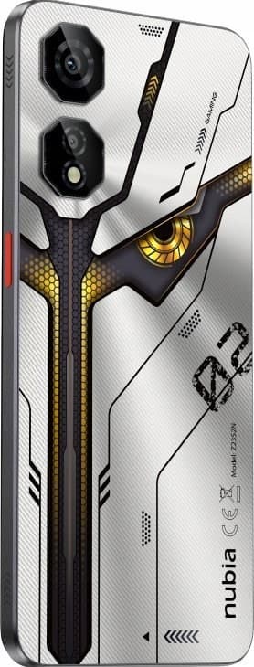 Nubia Focus Pro 5G 17,1 cm (6,72 tum) Dubbelt SIM-kort Android 13 USB Typ-C 8 GB 256 GB 5000 mAh (Frost Silver)