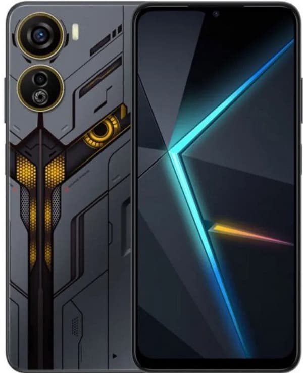 Nubia Focus Pro 5G 17,1 cm (6,72 tum) Dubbelt SIM-kort Android 13 USB Typ-C 8 GB 256 GB 5000 mAh (Stormgrå) Grå
