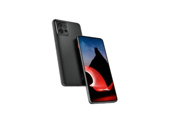 Smartphone Motorola ThinkPhone 8/256GB 6,6" P-OLED 2400x1080 5000mAh Dubbelt SIM-kort eSIM 5G Kolsvart