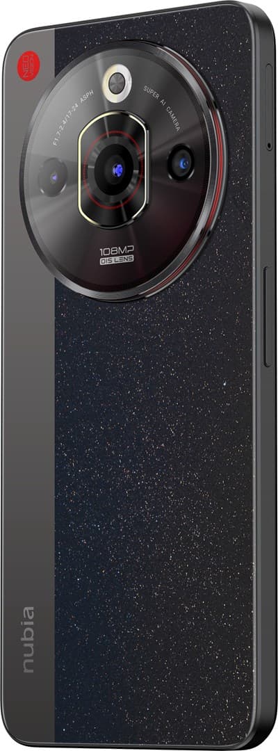 Nubia Focus Pro 5G 17,1 cm (6,72 tum) Dubbelt SIM-kort Android 13 USB Typ-C 8 GB 256 GB 5000 mAh Svart
