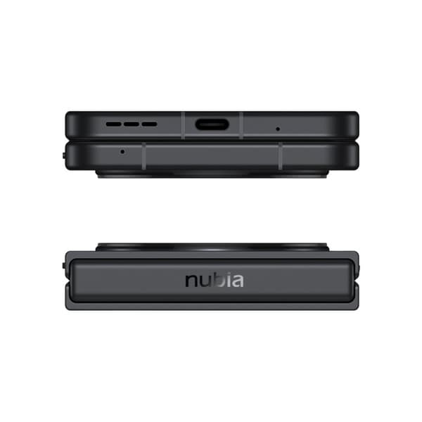 Nubia Flip 5G 17,5 cm (6,9") Kaksois-SIM Android 13 USB Type-C 8 Gt 256 Gt 4310 mAh Musta
