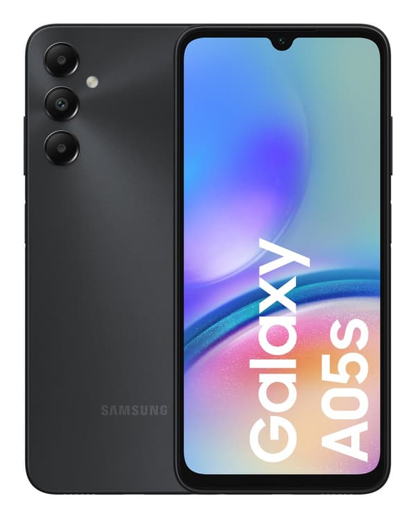 Samsung Galaxy A05s 17 cm (6,7") Dual SIM 4G USB Type-C 4 GB 128 GB 5000 mAh Sort Sort