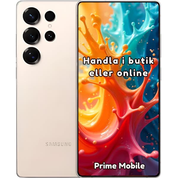 S25 Ultra 12/256GB Täysin uusi Avaamaton Titaanikultaruusu Samsung Galaxy