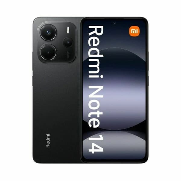 Smartphone Xiaomi Redmi Note 14 6,67" 6 GB RAM 128 GB Svart Midnight black