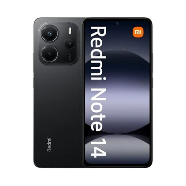 Älypuhelimet Xiaomi Redmi Note 14 6,67" 6 GB RAM 128 GB Musta Midnight black